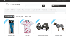 Desktop Screenshot of cfhastshop.com